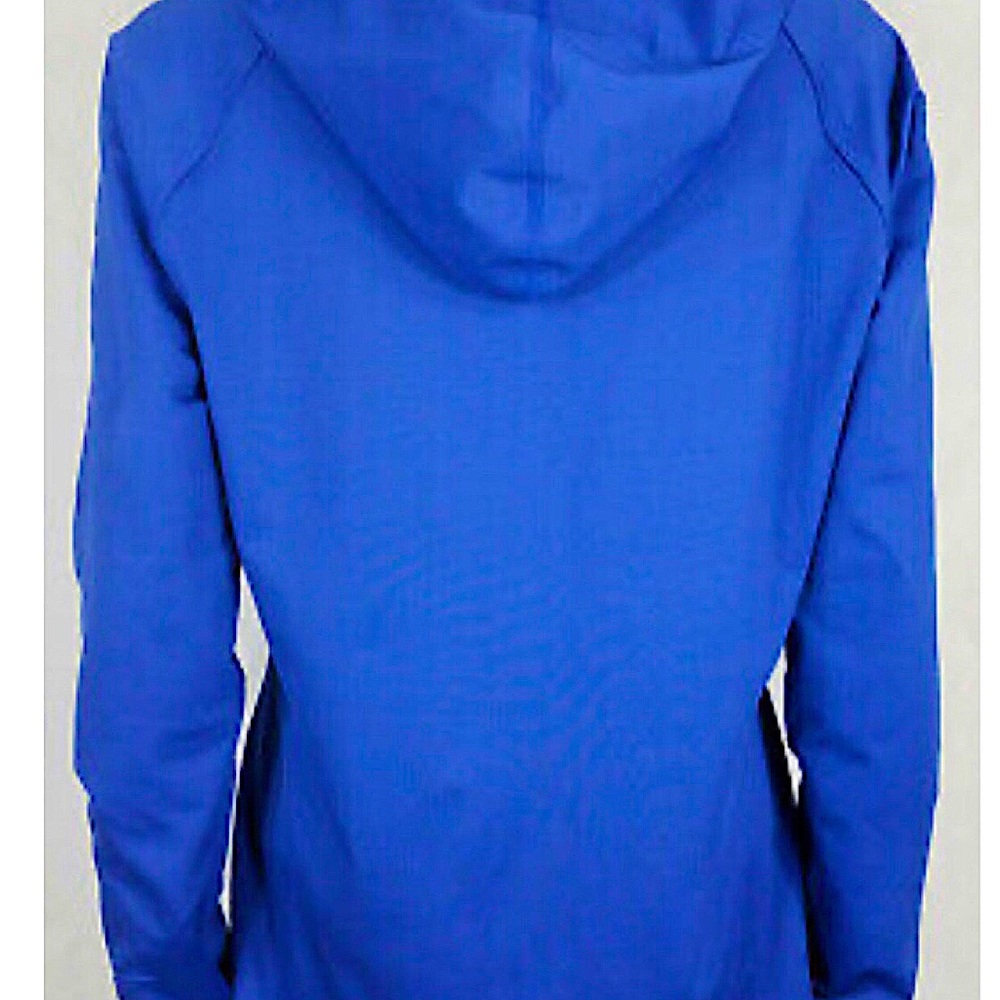 Mountain Hard Wear BLUE women's S hooded v-neck jacket/sweatshirt 100% polyester